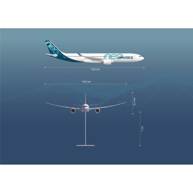 N A415 Airbus A330neo 1:400 Scale Diecast Model 2016 Airplane N A415 Airbus A330neo 1:400 Scale Diecast Model 2016 Airplane